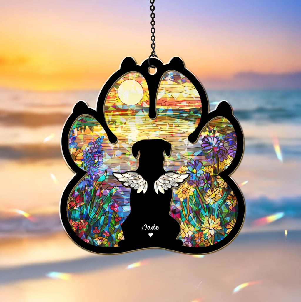 Personalized Dog Hologram Ornament, Custom Dog Loss Gift, Pet Memorial Gift, Pet Loss Sympathy Gift, Dog Lover Gift, Loss Of Pet Gift. SCCBILUMMIE39