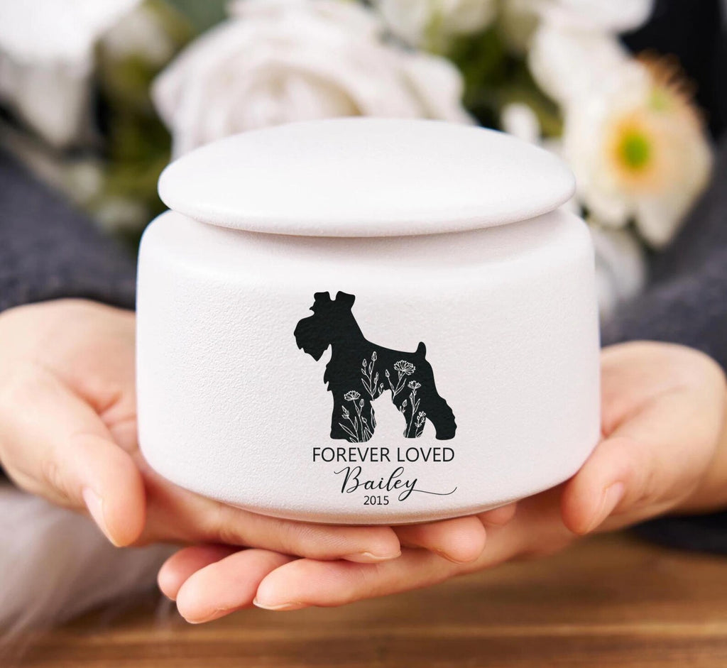 Personalized Dog Memorial Urn, Pet Memorial Gift, Urn For Dog, Pet Fur Memorial Keepsake, Dog Loss Sympathy Gift, Gift For Dog Mom. MGBILUMIE2