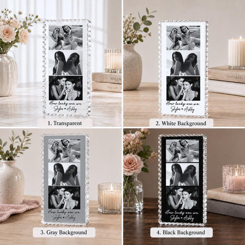 Custom Bestie Photos Acrylic Block, Custom Friendship Gift, Gift For Bestie, Best Friend Birthday Gift, BFF Gift, Gift For Her. PABILUMIE1