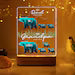 Custom Papa Bear Night Light With Kids Names, Custom First Dad Now Grandpa Night Light, Father's Day Gift, Gift for Dad, New Grandpa Gift FDBILUMIE20