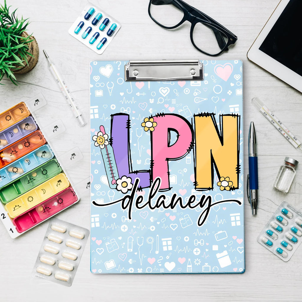 Custom Nurse Clipboard, RN Nurse Gift, Gift For Nurses, Nurse Graduation Gift, Nursing School Gift, New Nurse Gift, Medical Assistant Gift. BTSBILUMIE2
