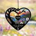 Custom Mom Memorial Suncatcher, Loss Of Mom Sympathy Gift, In Loving Memory Of Mom Gift, Loss Of Mother Suncatcher, Bereavement Gift. FDBILUMIE24