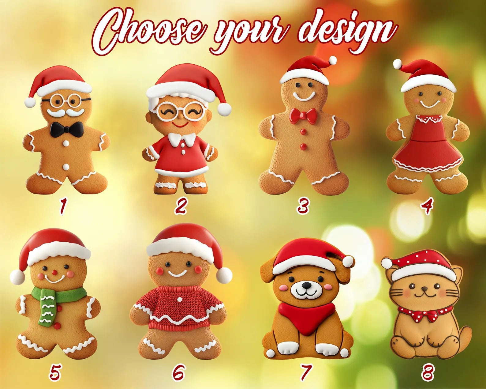 Personalized First Christmas As A Family Of 5 Ornament, Custom Gingerbread Family Ornament, New Baby Ornament, Family Christmas Gift COBILUMIE52