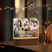 Personalized Dad Photo Collage Night Light, Custom Dad Photo Gift, Father's Day Gift, Gift For Dad, Gift For Husband, Best Dad Gift. FDBILUMIE18