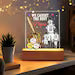 Custom Baseball Dad Night Light, Custom Baseball Dad Gift From Kids, Daddy Gift, Gift For Dad, Father's Day Gift, Softball Dad Gift. FDBILUMIE15