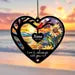 Custom Mom Memorial Suncatcher, Loss Of Mom Sympathy Gift, In Loving Memory Of Mom Gift, Loss Of Mother Suncatcher, Bereavement Gift. FDBILUMIE24