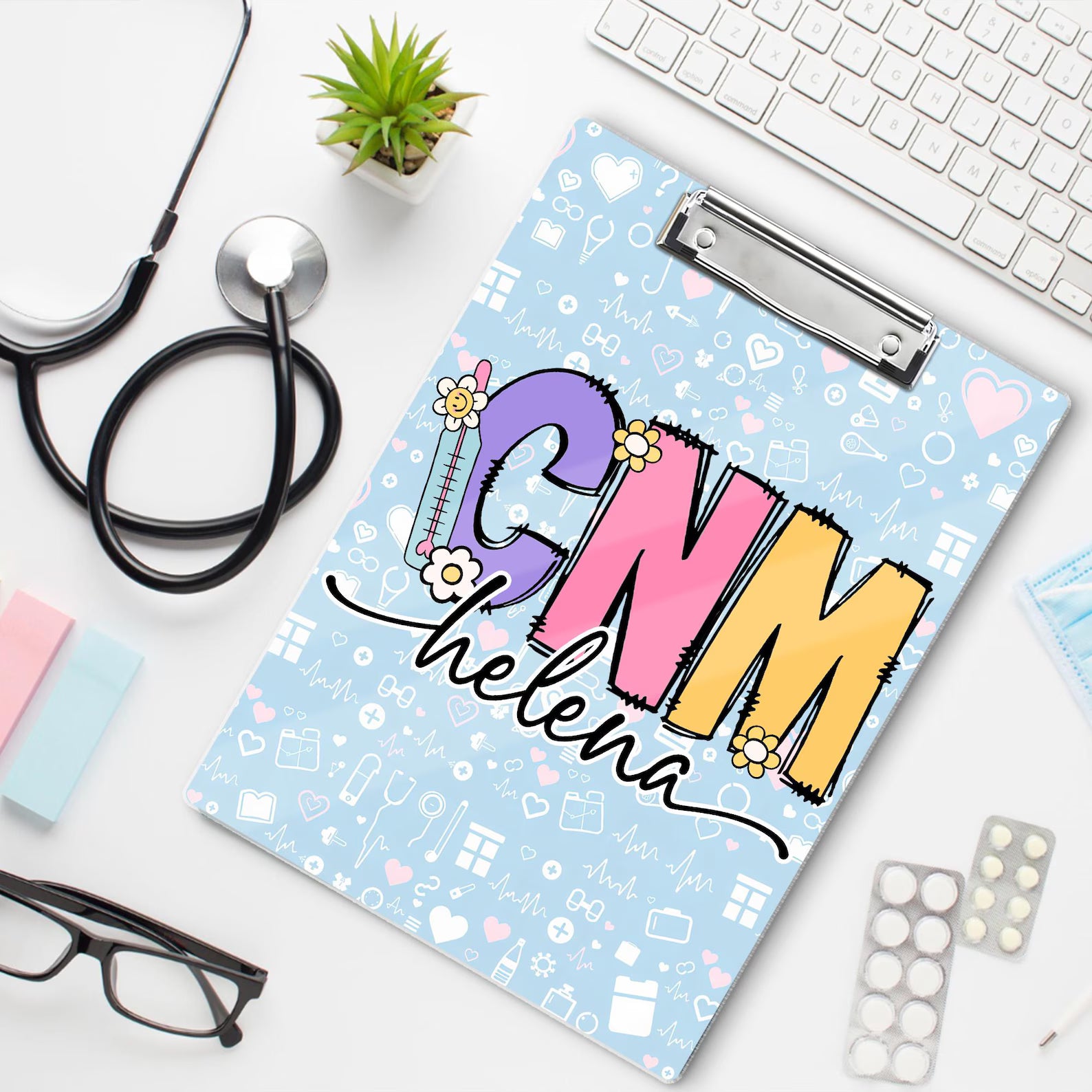 Custom Nurse Clipboard, RN Nurse Gift, Gift For Nurses, Nurse Graduation Gift, Nursing School Gift, New Nurse Gift, Medical Assistant Gift. BTSBILUMIE2