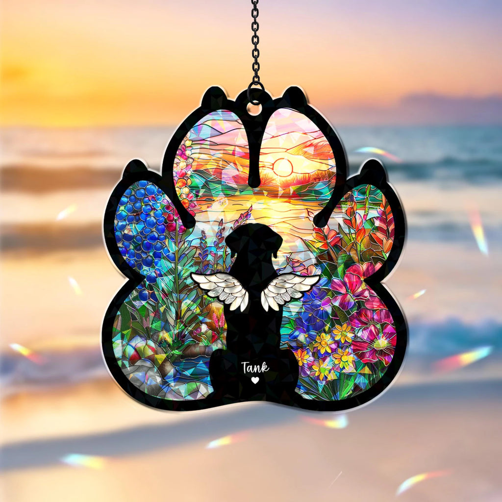 Personalized Dog Hologram Ornament, Custom Dog Loss Gift, Pet Memorial Gift, Pet Loss Sympathy Gift, Dog Lover Gift, Loss Of Pet Gift. SCCBILUMMIE39