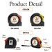 Personalized Dad Photo Tape Measures, Custom Dad Portrait From Photo Gift, Dad Measuring Tape, Father's Day Gift, Grandpa Gift, Gift for Dad. FDBILUMIE32
