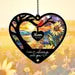 Custom Mom Memorial Suncatcher, Loss Of Mom Sympathy Gift, In Loving Memory Of Mom Gift, Loss Of Mother Suncatcher, Bereavement Gift. FDBILUMIE24