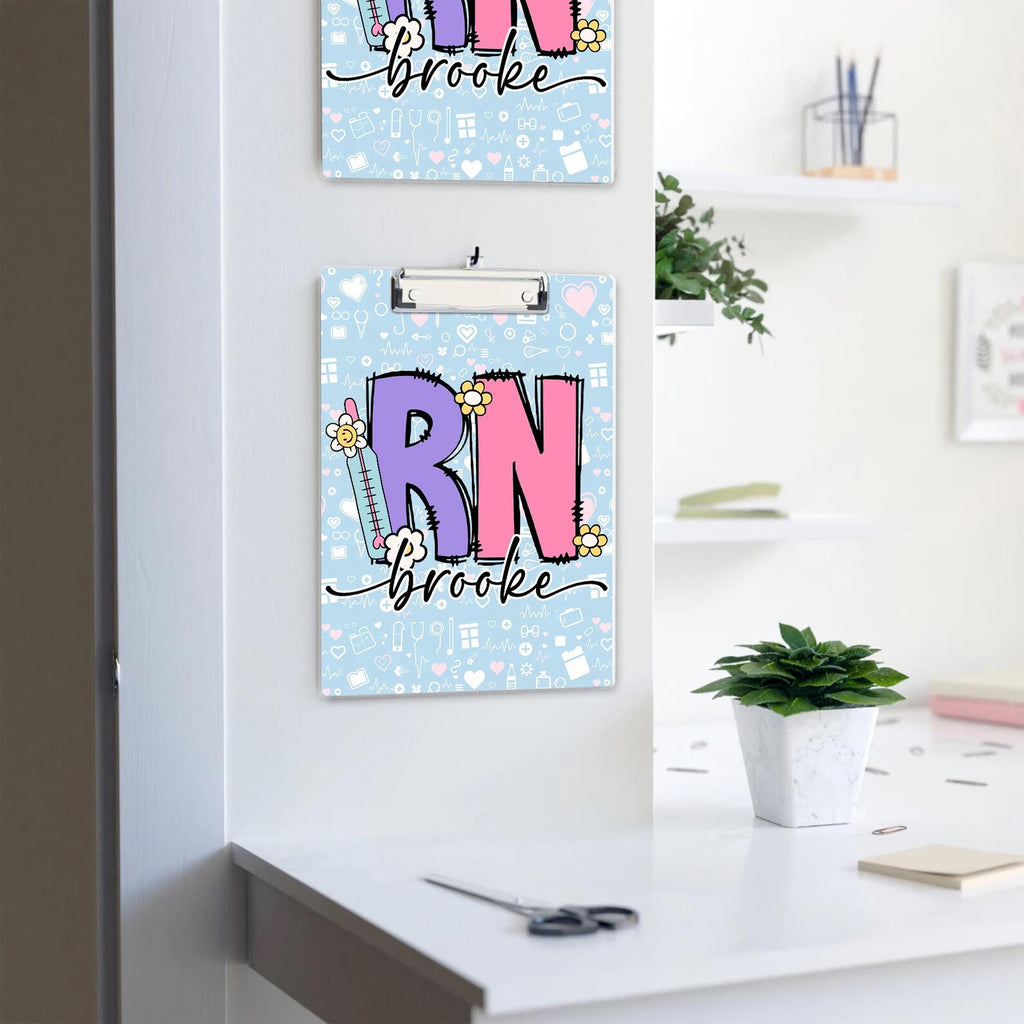 Custom Nurse Clipboard, RN Nurse Gift, Gift For Nurses, Nurse Graduation Gift, Nursing School Gift, New Nurse Gift, Medical Assistant Gift. BTSBILUMIE2