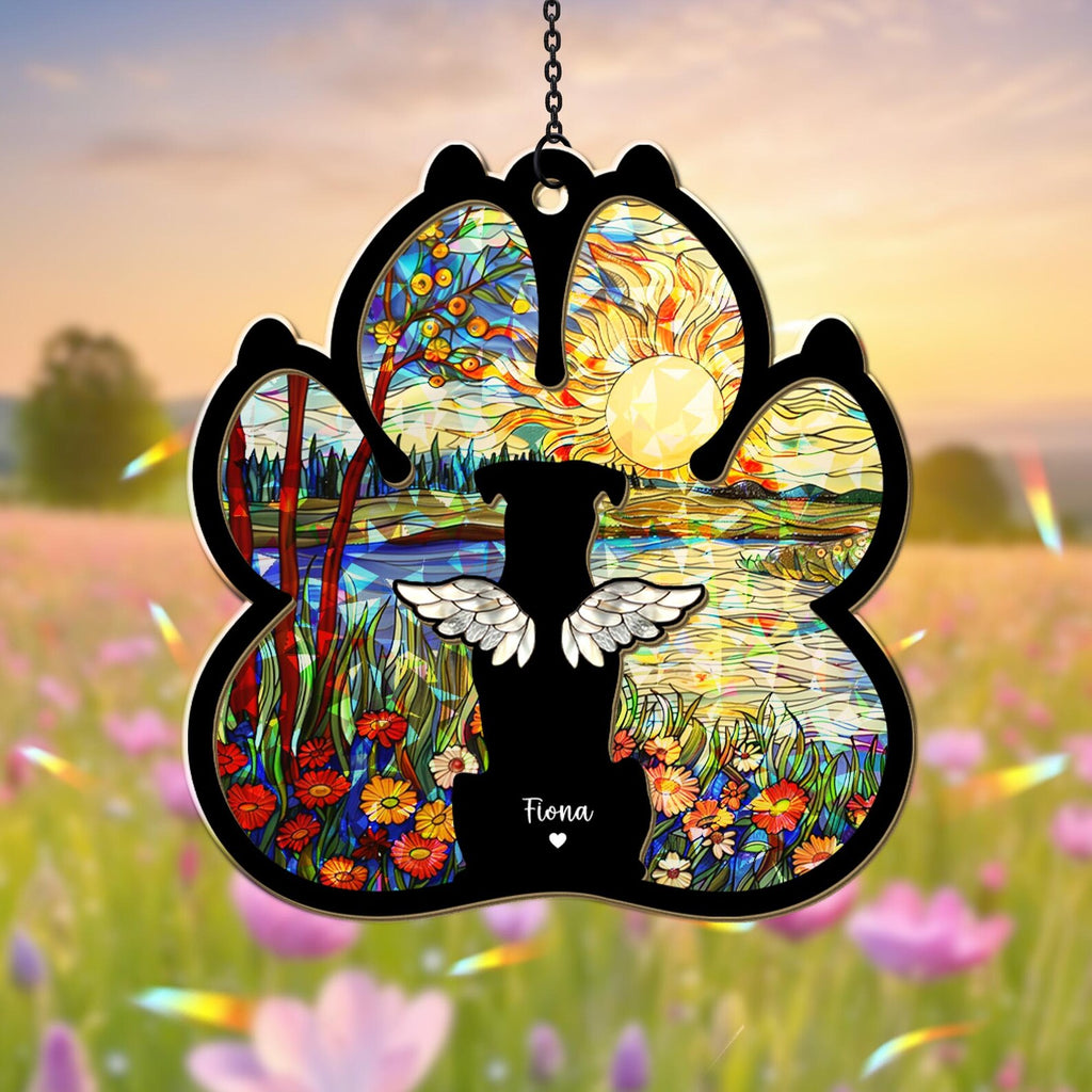 Personalized Dog Hologram Ornament, Custom Dog Loss Gift, Pet Memorial Gift, Pet Loss Sympathy Gift, Dog Lover Gift, Loss Of Pet Gift. SCCBILUMMIE39