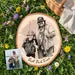 Custom Grandpa Portrait From Photo Wooden Sign, Custom Dad Photo Gift, Father's Day Gift, Gift For Dad, Grandpa Gift From Grandkids. FDBILUMIE29